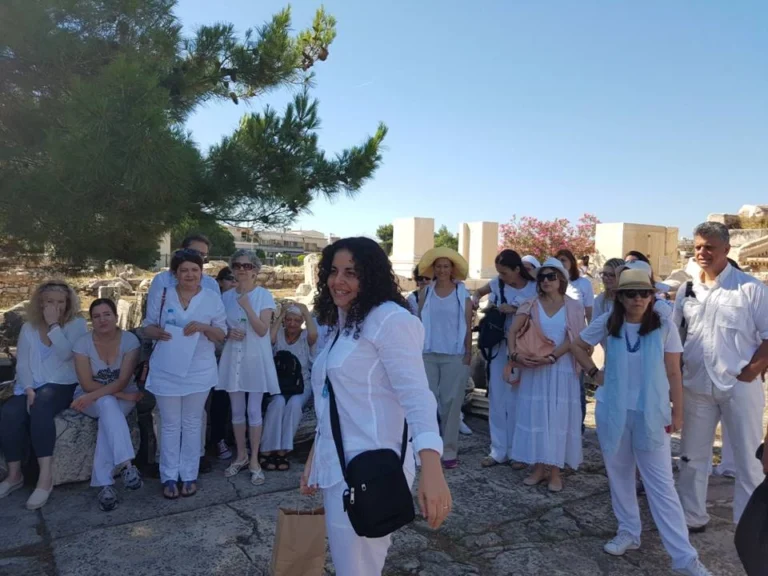 Μαθητές της σχολής Αειζωίας στην Ελευσίνα (2016)